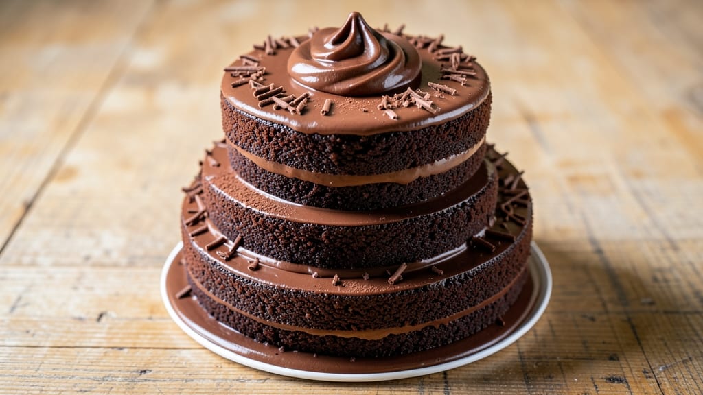 Boston Chocolate Cake Recipe: Deep Espresso Crunch and Moist Layers