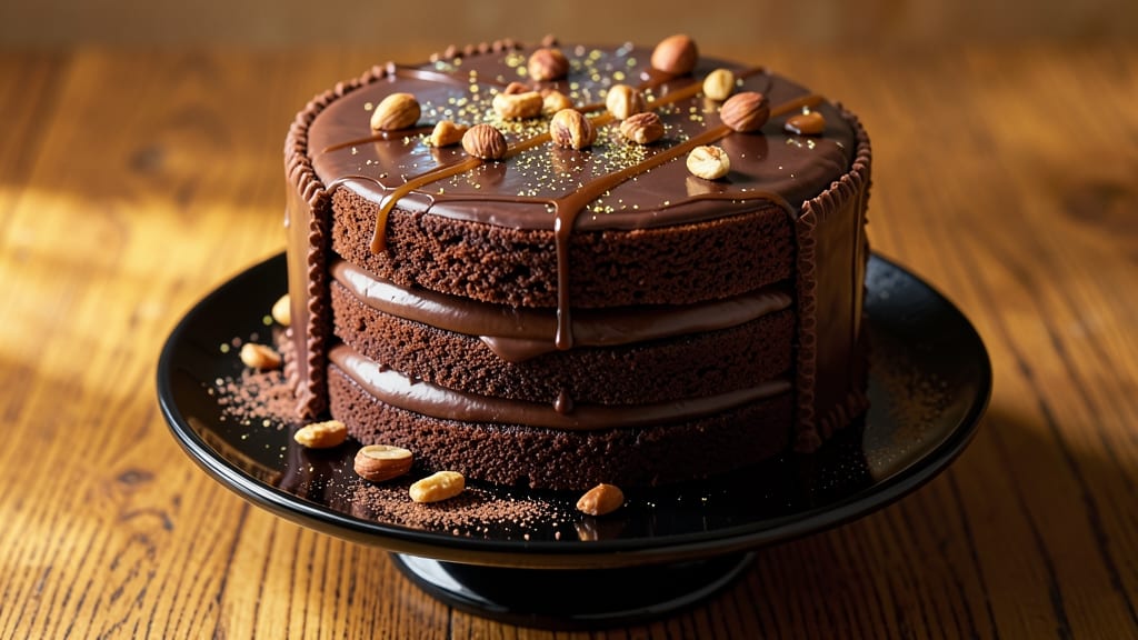 Best Dark Chocolate Fudge Cake Recipe: Deep Cocoa Crunch and Silky Ganache Layers