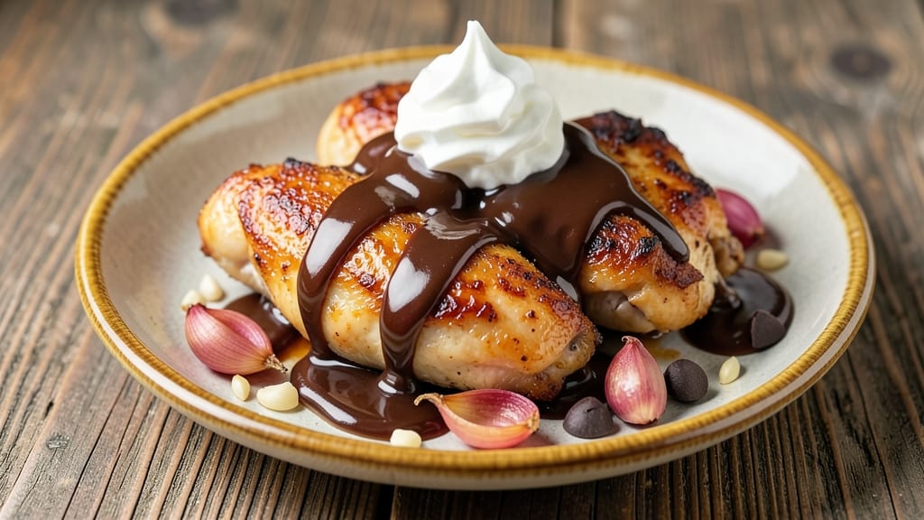 Chicken With Chocolate Sauce Recipe: Sweet-Savory Balance in One Pan