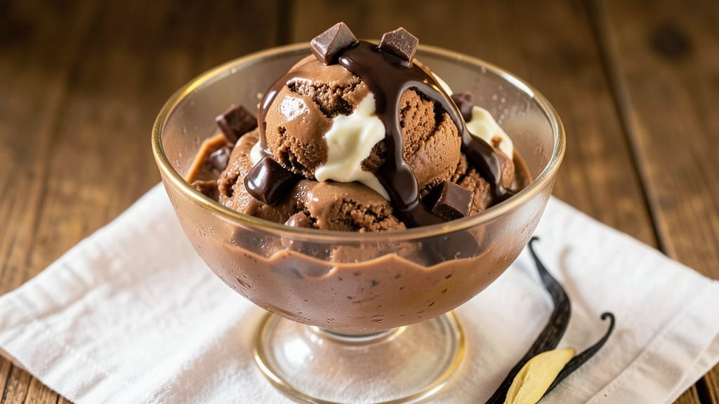 Blue Bell Dutch Chocolate Ice Cream Recipe: Creamy Vanilla Swirls With Bittersweet Chunks