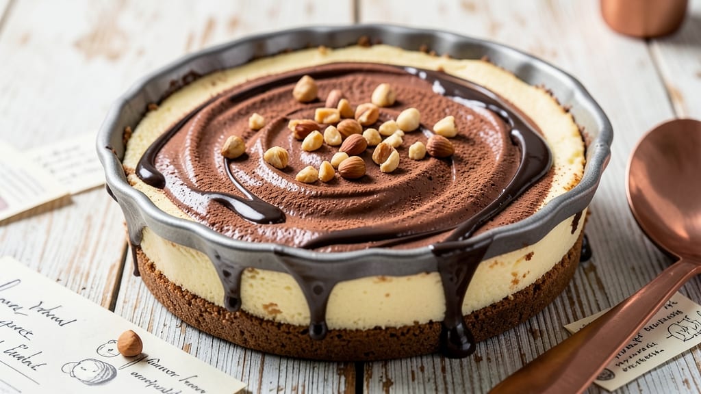Boston Chocolate Cream Pie Cheesecake Recipe: Glass-Bowl Magic with Silky Ganache Layers