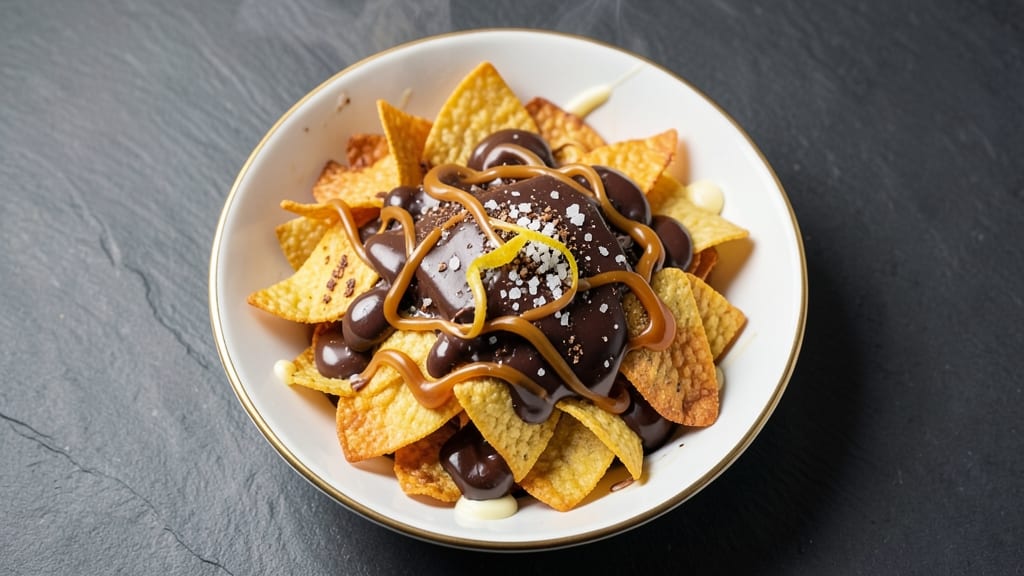 Caramel Chocolate Fritos Recipe: Crunchy Clusters With Molten Caramel Rivers