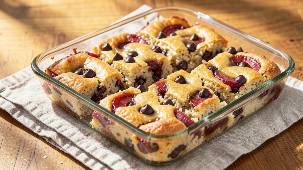Banana Chocolate Chip Squares Recipe: No-Bake Chewy Bars With Melty Chunks