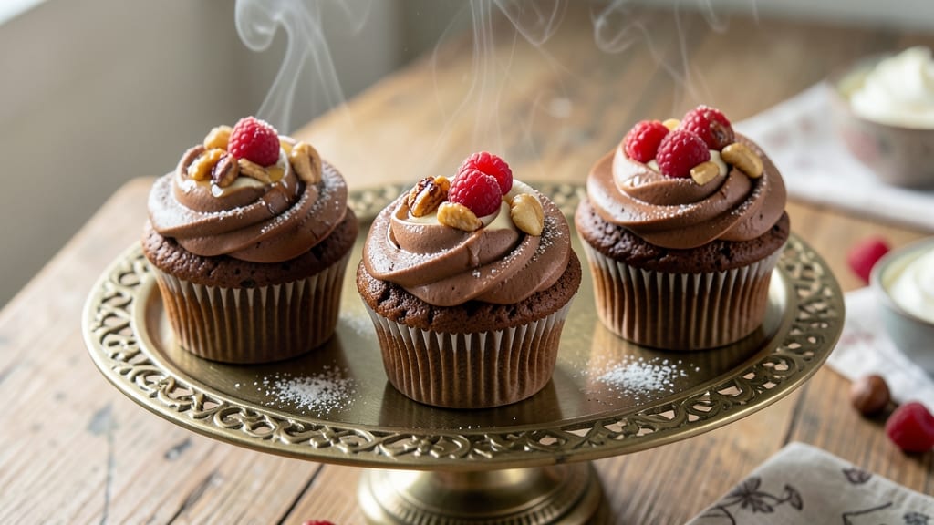 Bakery-Style Chocolate Cupcakes Recipe: Velvety Swirls and Crispy Frosted Crowns