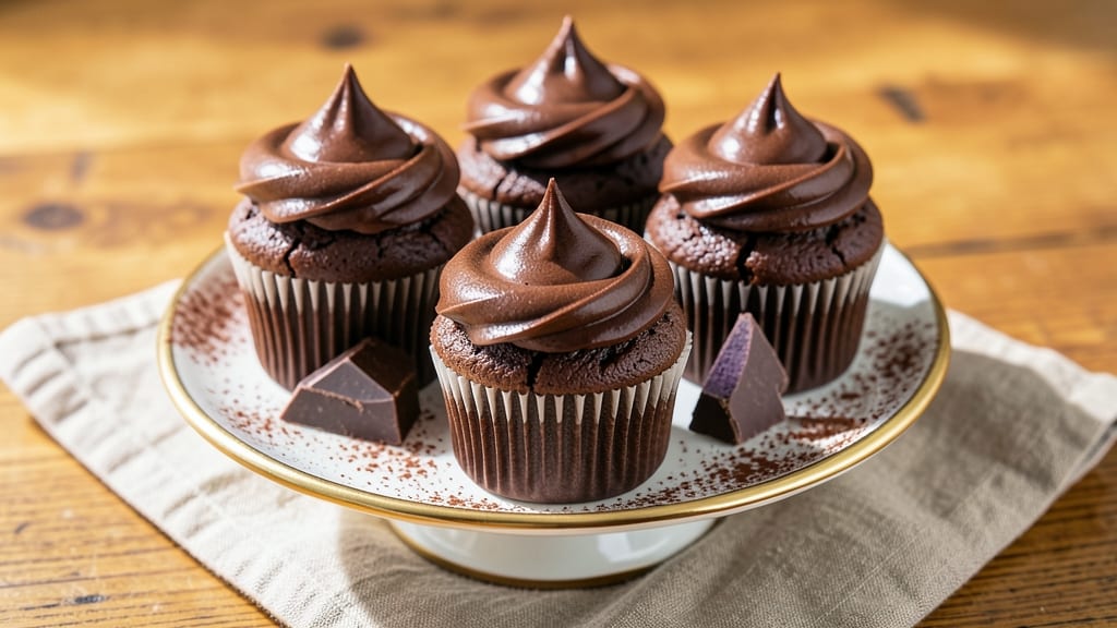 Barefoot Contessa Chocolate Cupcakes Recipe: Fudgy Cores and Buttery Swirls in Every Bite