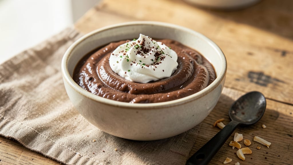 Black Bean Chocolate Pudding Recipe: Rich Cocoa Depth Meets Earthy Bean Magic