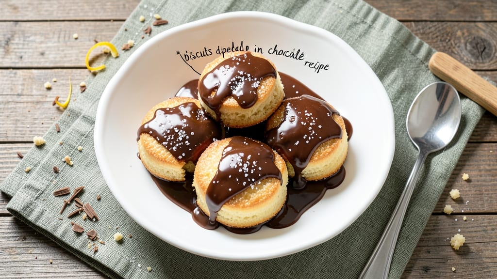 Biscuits Dipped in Chocolate Recipe: Buttery Shortbread With Molten Drizzle Magic