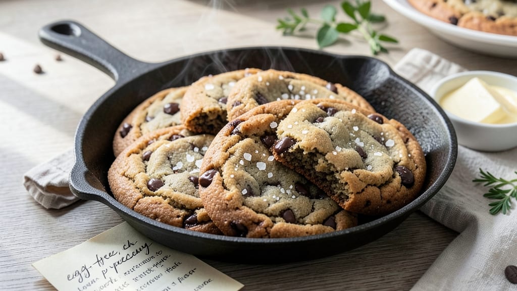 Chewy Chocolate Chip Cookie Recipe Without Eggs: Cold Butter Magic for Thick, Crackly Edges