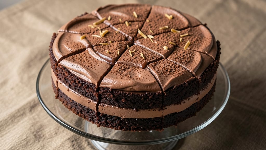 Brownie-Bottom Chocolate Mousse Cake Recipe: Triple-Layered Decadence in One Bite