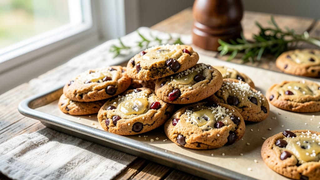 Chickpea Flour Chocolate Chip Cookies Recipe: Crunchy-Topped, Fudgy-Centered Magic