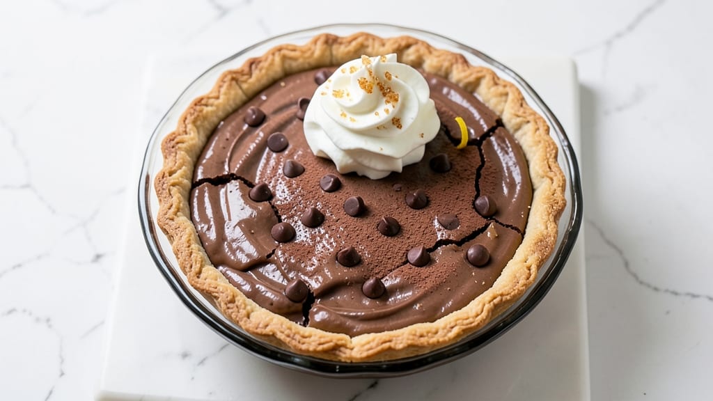 Brenda Gantt's Creamy Chocolate Pie Recipe: Velvety Ganache with Buttery Crust