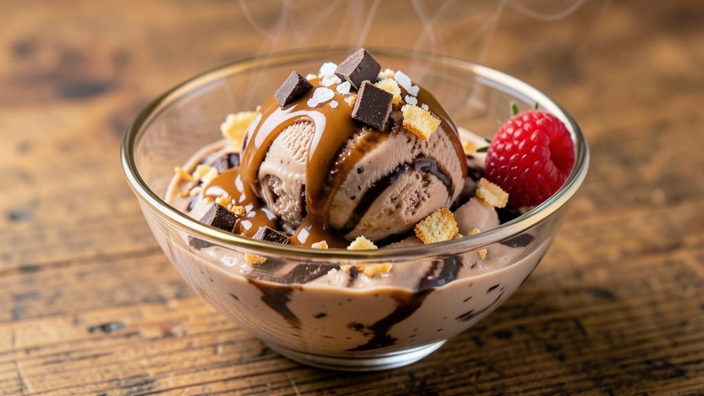 Caramel Chocolate Ice Cream Recipe: Ultra-Smooth Swirls With Ribbons of Salted Caramel