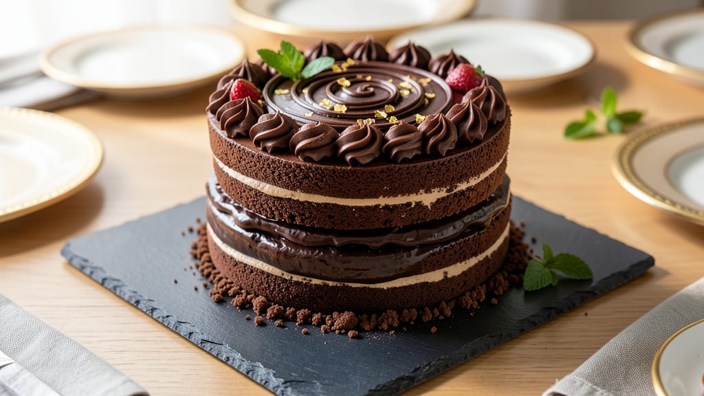 Carnival Cruise Chocolate Cake Recipe: Triple-Layered Magic with Mocha Buttercream