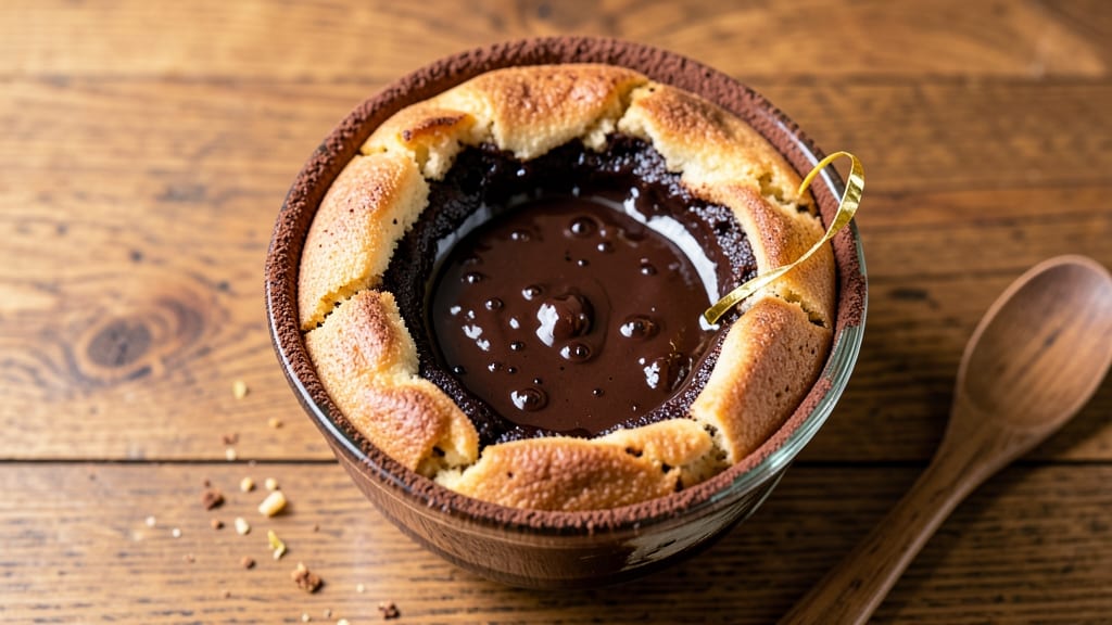 Bakers Chocolate Molten Cake Recipe: Warm Chocolate Rivers and Crispy Top Contrast