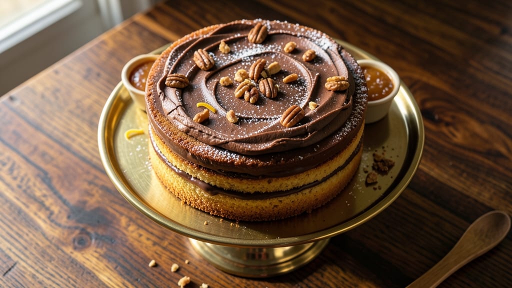Blue Ribbon German Chocolate Cake Recipe: Pecan-Studded Frosting and Coffee-Infused Layers