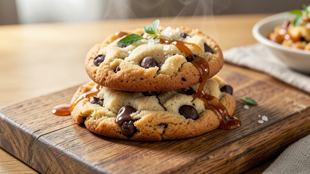 Ballerina Farm Sourdough Chocolate Chip Cookies Recipe: Flaky Crust Meets Coffee-Infused Fudge