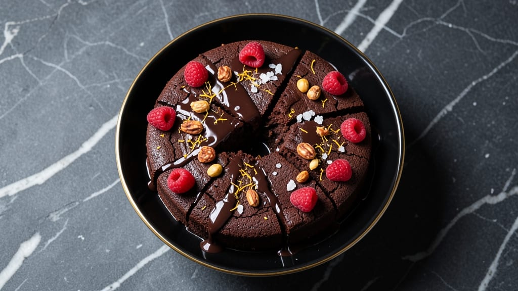 Bitter Dark Chocolate Cake Recipe: Deep Cocoa Crunch With Molten Fudge Core