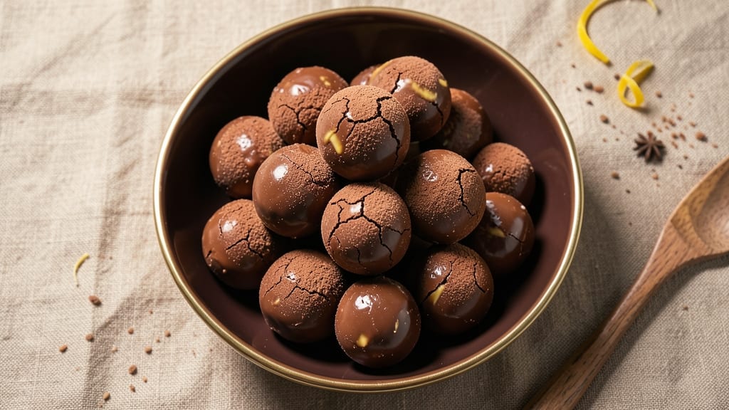 Brazil Chocolate Balls Recipe: No-Bake Bites with Coffee-Infused Crunch