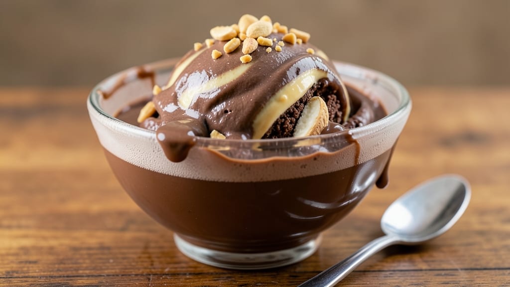 Baskin Robbins Chocolate Peanut Butter Ice Cream Recipe: Homemade Swirls With Nutty Crunch and Melty Streaks