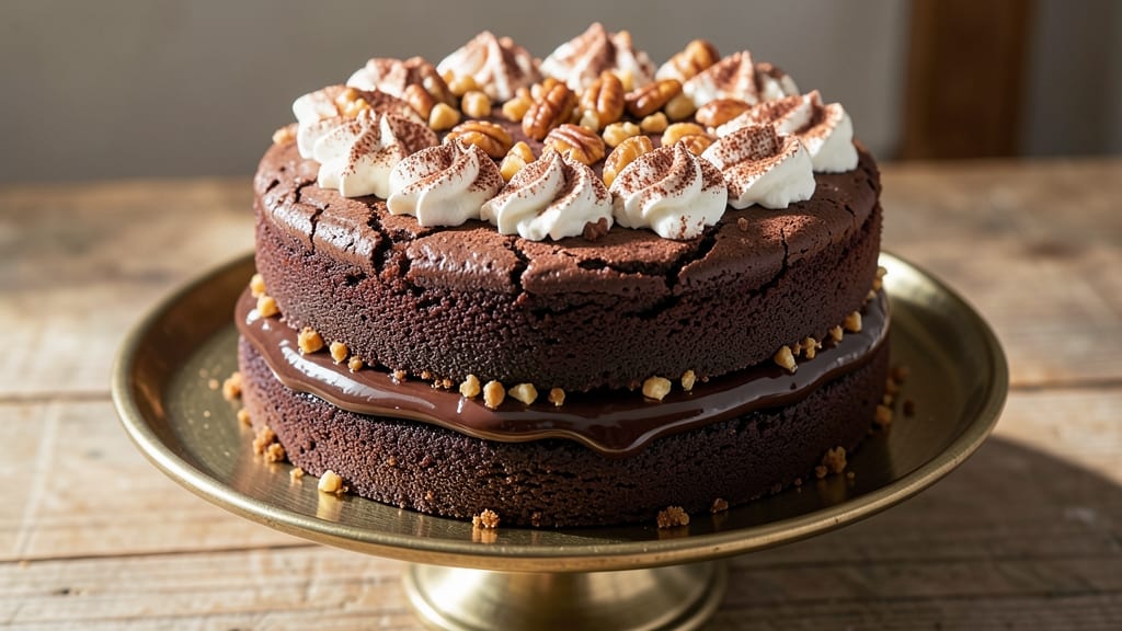 Best Chocolate Cake With Nuts Recipe: Nutty Crunch and Moist Layers in One Bite