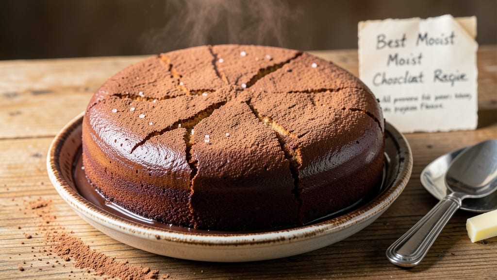 Best Moist Chocolate Cake Recipe: Single-Layer Secret for No-Dry Crumb
