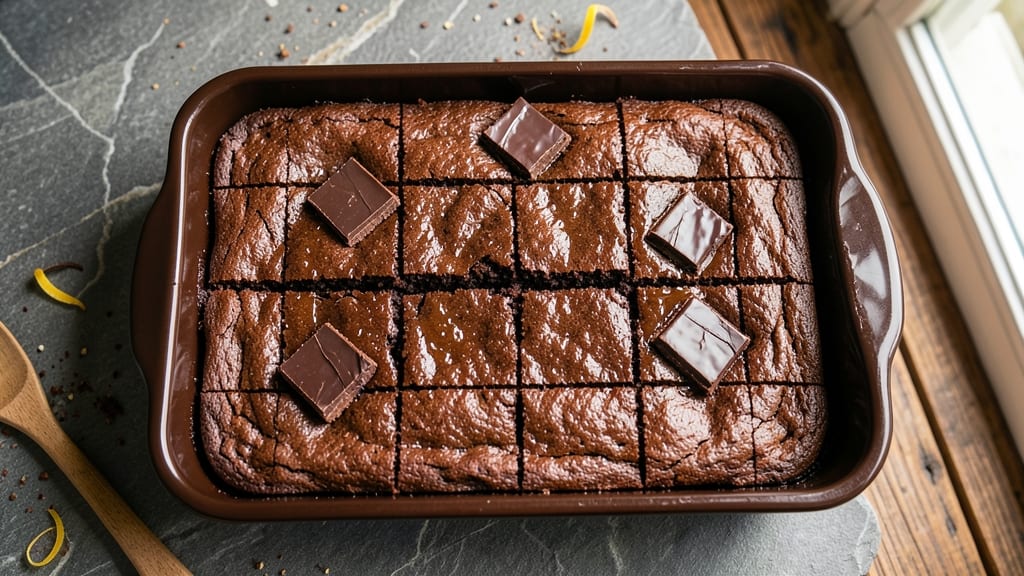 Brownie Recipe With Chocolate Squares: Fudgy Cracks and Hidden Crunch in Every Bite