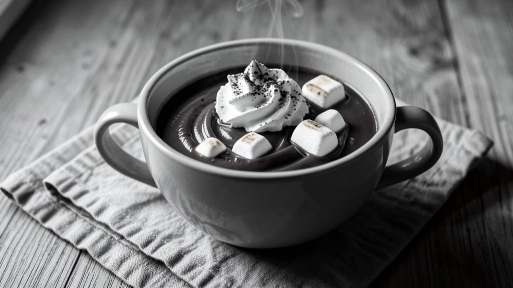 Black and White Hot Chocolate Recipe: Two-Tone Magic in One Mug