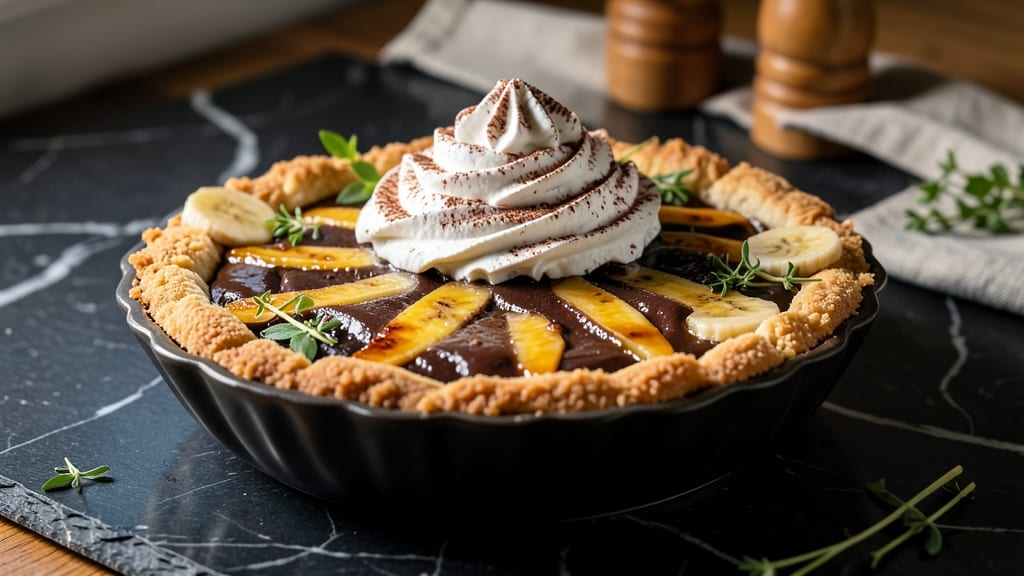 Banana Chocolate Pudding Pie Recipe: Glass-Bowl Magic With Silky Swirls