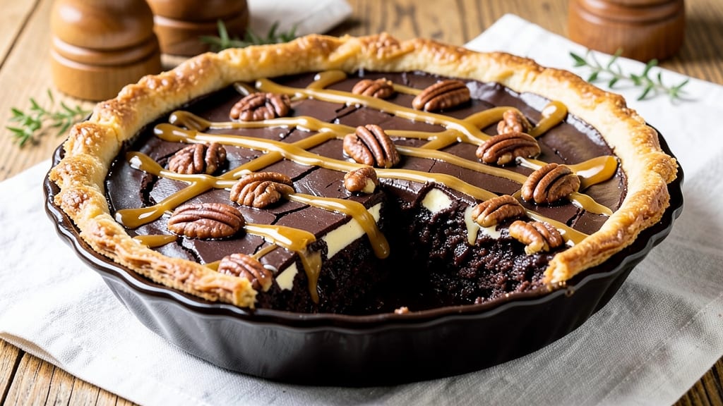 Best Chocolate Pecan Pie Recipe Ever: Triple-Layered Crunch With Coffee-Infused Streaks