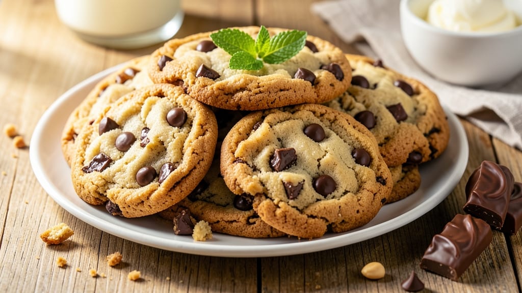 Butterfinger Chocolate Chip Cookie Recipe: Nutty Crunch and Melty Chocolate Rivers
