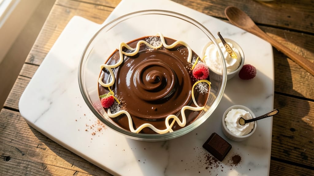 Bakers Chocolate Dipping Recipe: Triple-Layered Crunch With Warm Ganache Streaks