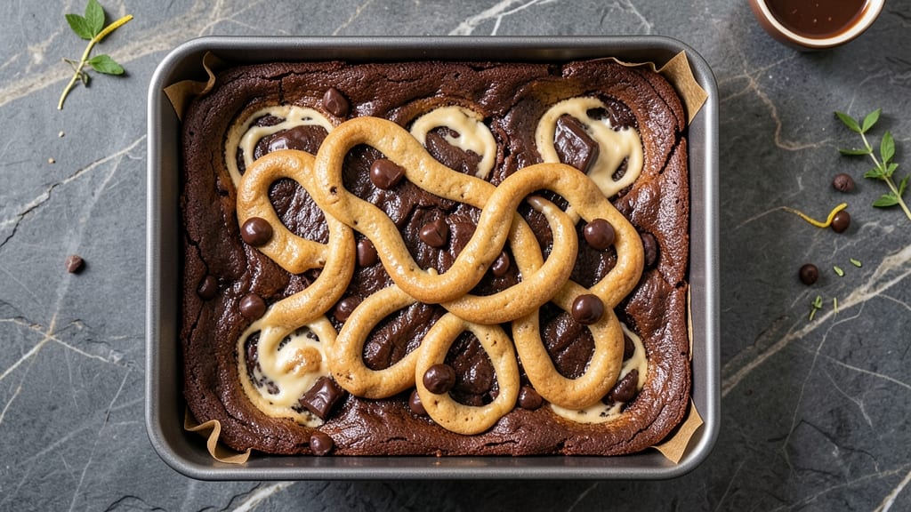 Brownie Chocolate Chip Cookie Dough Recipe: Fudgy Base With Hidden Cookie Dough Swirls