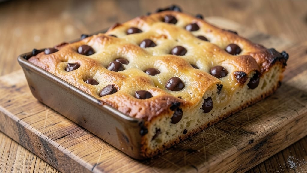 Best Chocolate Chip Bars Recipe Ever: Fudgy Base, Crispy Top, No Burnt Edges