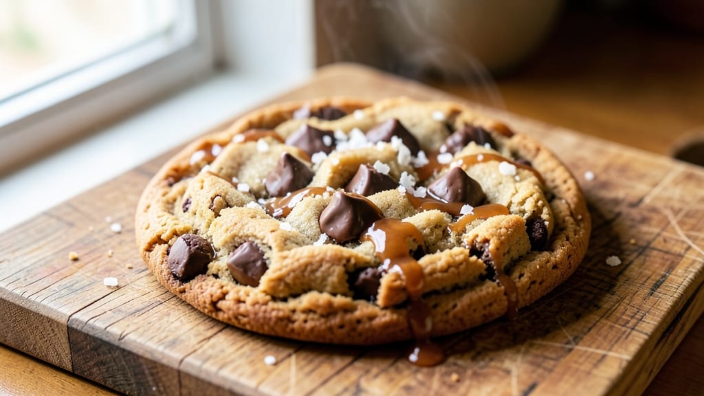 Big Chunky Chocolate Chip Cookie Recipe: Warm Caramelized Edges and Gooey Centers