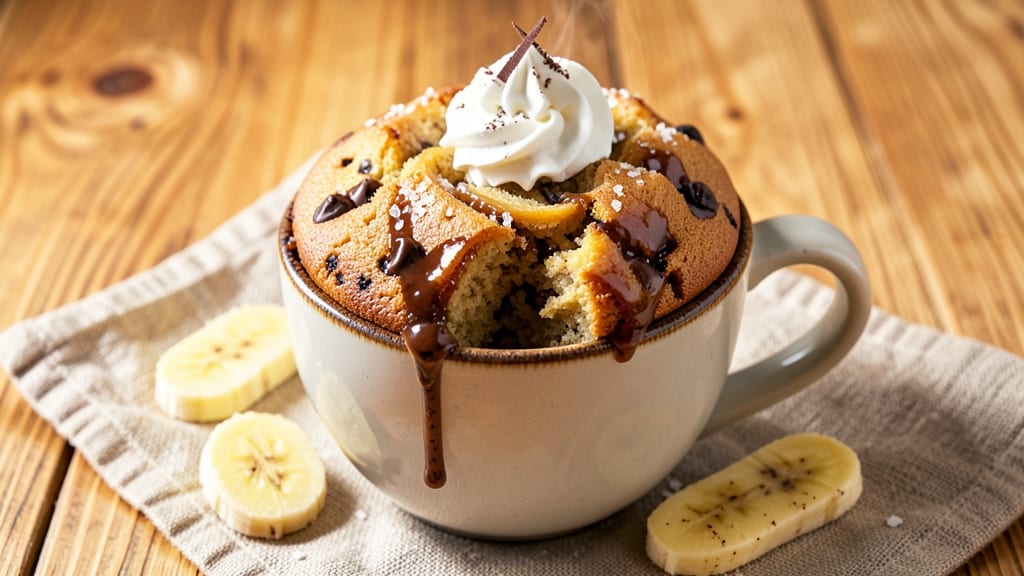 Banana Chocolate Chip Mug Cake Recipe: Single-Serve Warmth in 5 Minutes