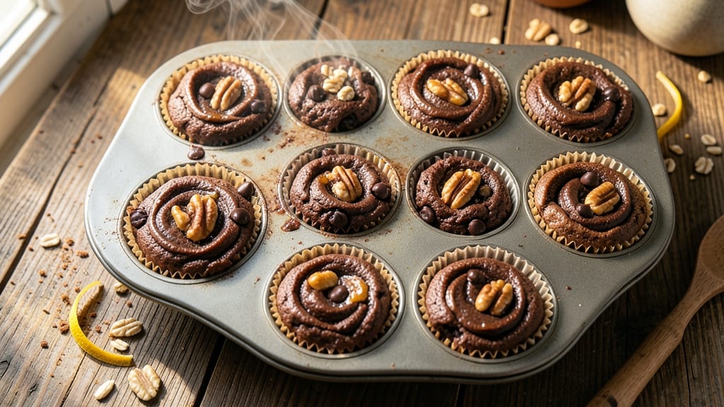 Brownie Chocolate Chip Cookie Recipe in Muffin Tin: Triple-Layered Magic in Mini Bites