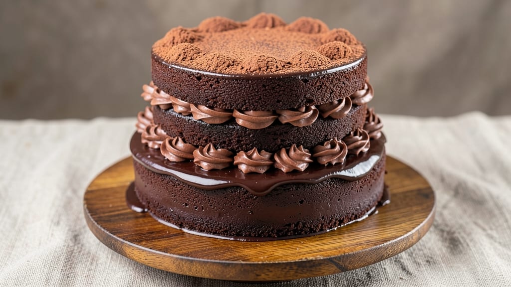 Brooklyn-Style Chocolate Cake Recipe: Espresso-Infused Layers With Buttery Crunch Top