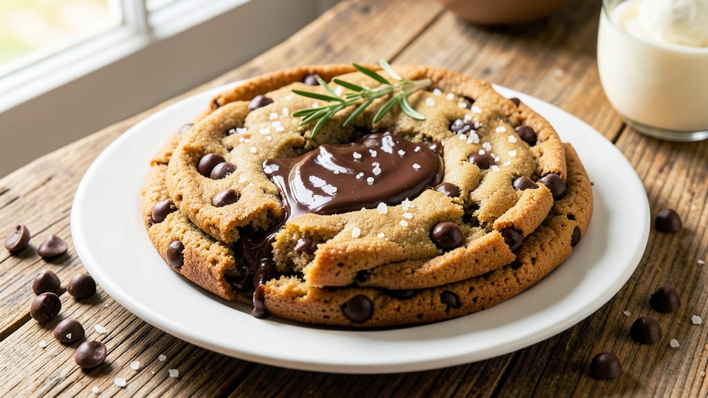 Big Giant Chocolate Chip Cookie Recipe: Towering Crunch With Warm Chocolate Rivers