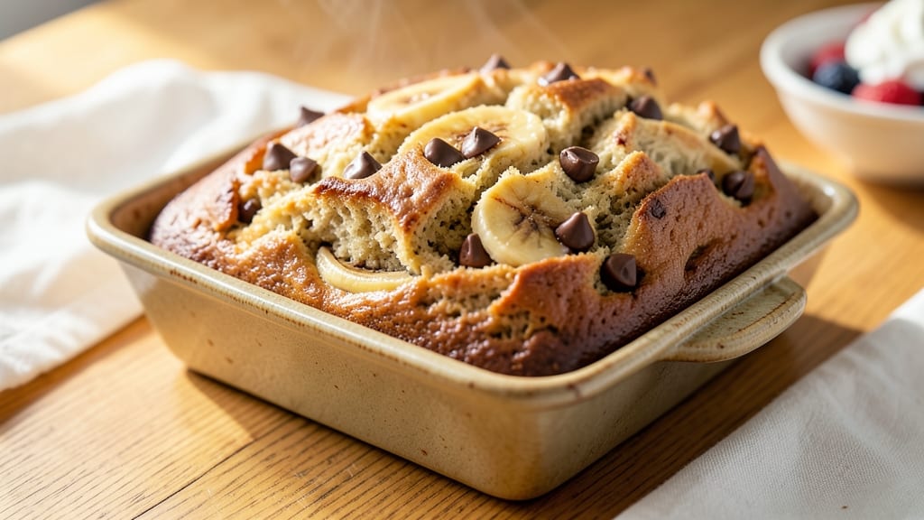 Banana Bread With Cinnamon and Chocolate Chips Recipe: Warm Spice and Melty Chunks in Every Bite
