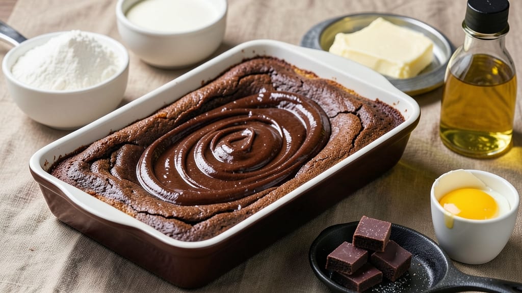 Brownie Recipe Using Unsweetened Chocolate Squares: Deep Cocoa Fudgy Cracks and Silky Streaks
