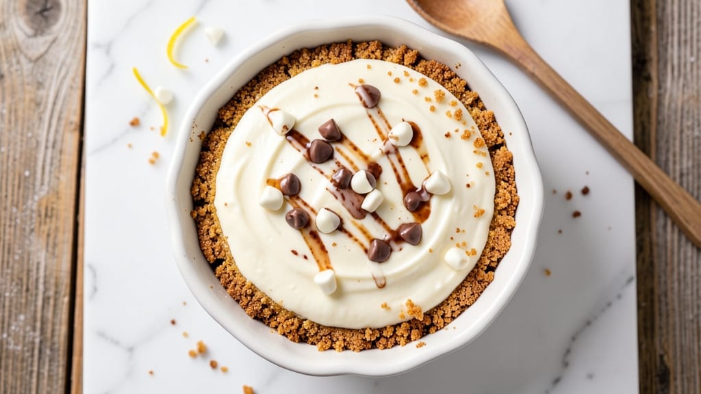 Basic White Chocolate Cheesecake Recipe: Crispy Graham Base and Silky Fillings