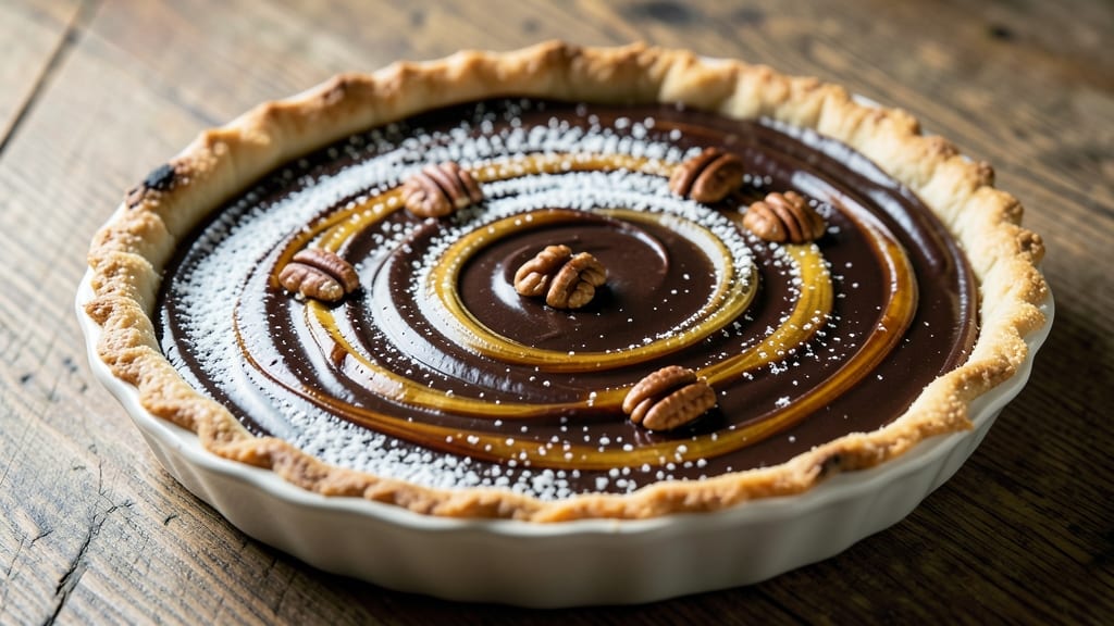 Bill's Barbecue Chocolate Pie Recipe: Smoky-Sweet Crunch With Coffee-Infused Layers