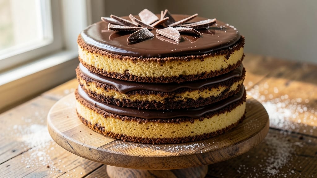 Bakers Sweet Chocolate Cake Recipe: Triple-Layered Richness With Coffee-Infused Ganache