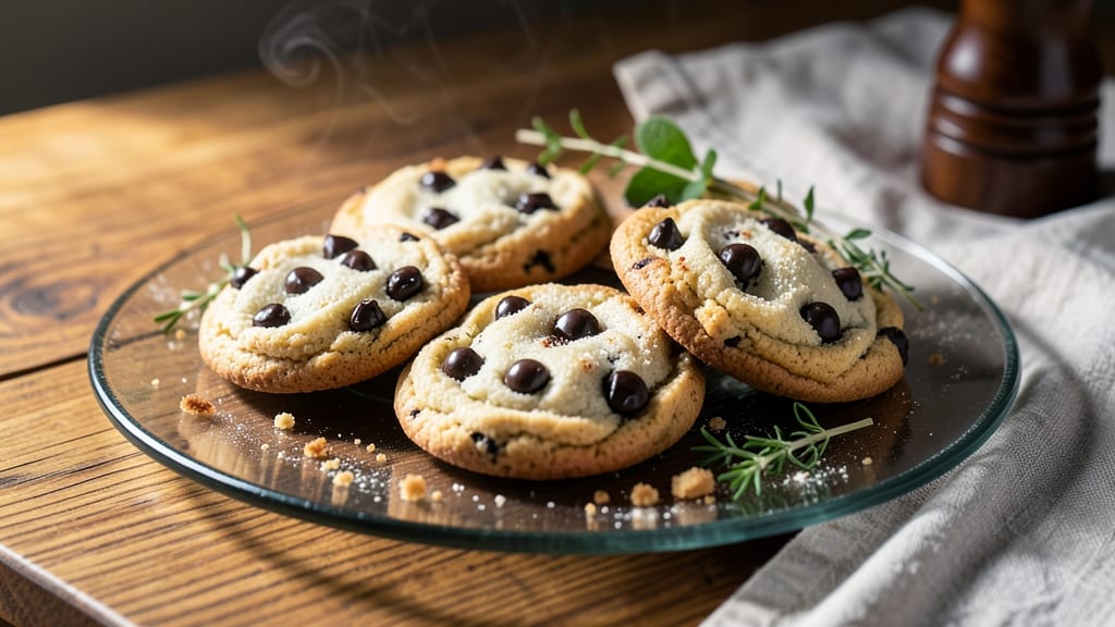 Black and White Chocolate Chip Cookie Recipe: Contrasting Crunch and Melty Streaks