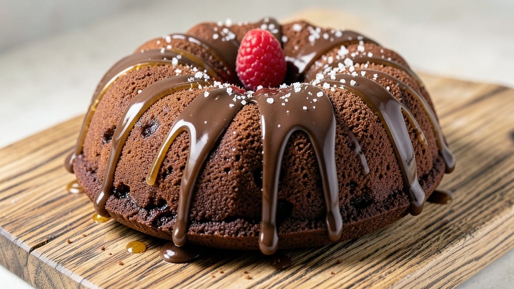 Betty Crocker Chocolate Bundt Cake Recipe: Moist Center and Glossy Chocolate Drizzle