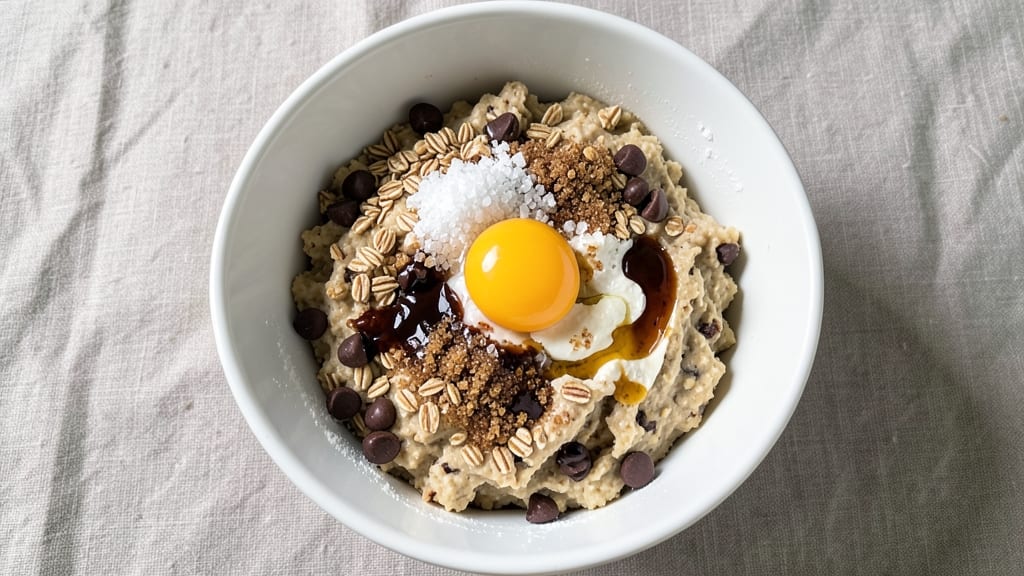 Basic Oatmeal Chocolate Chip Cookie Recipe: Chewy Centers and Crunchy Oat Topping