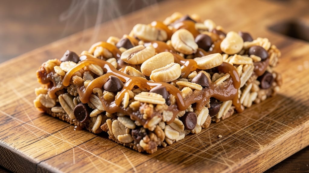 Chewy Peanut Butter Chocolate Chip Granola Bars Recipe: No-Bake Crunch With Nutty Sweetness