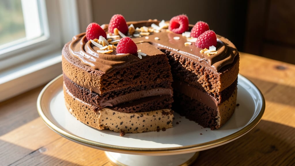 Carob Chocolate Cake Recipe: Rich Moisture Without Caffeine Jitters