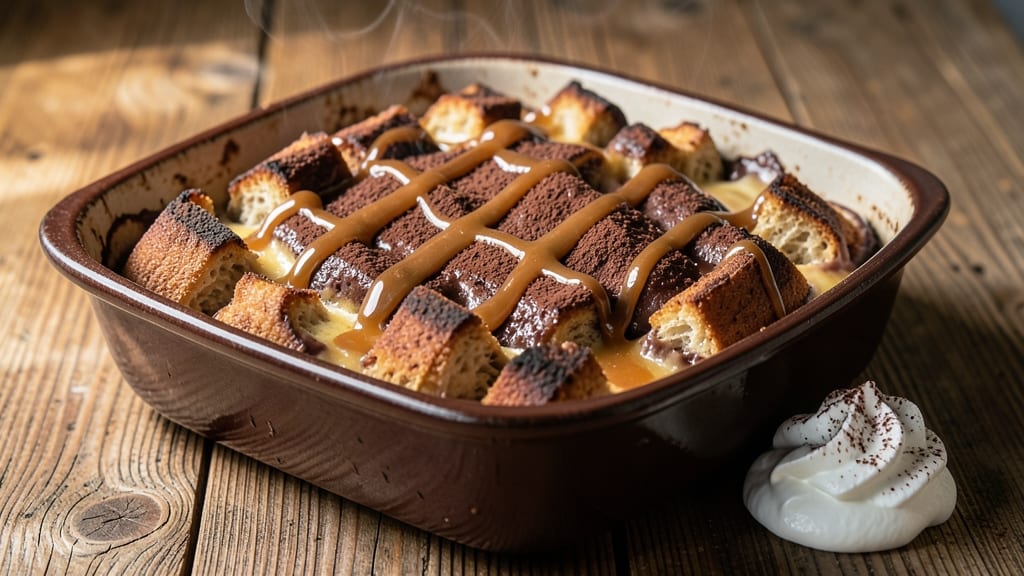 Best Chocolate Bread Pudding Recipe Ever: Deep Dark Cocoa Crunch With Vanilla-Infused Swirls
