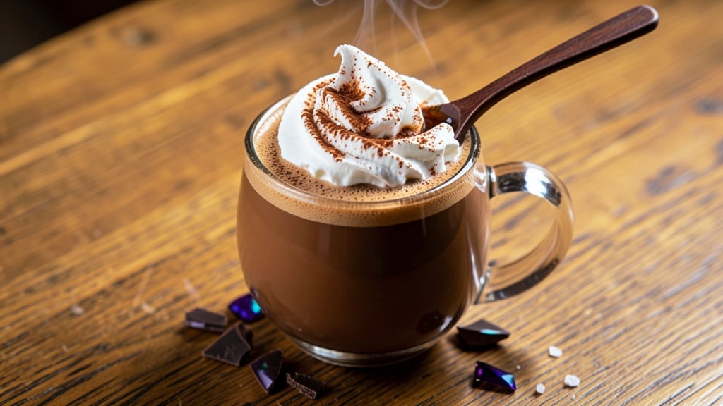 Café-Style Hot Chocolate Recipe: Velvety Foam and Spiced Depth